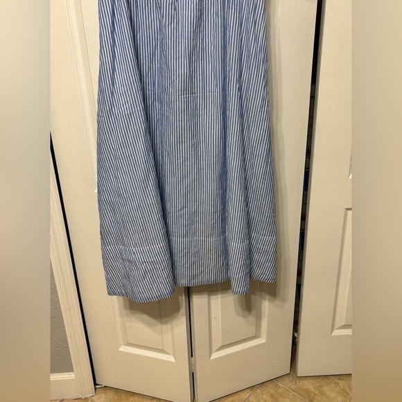 NWT Lilly Pulitzer Tassie Midi Dress Oxford Stripe Coastal Blue Size 6 - Picture 13 of 14